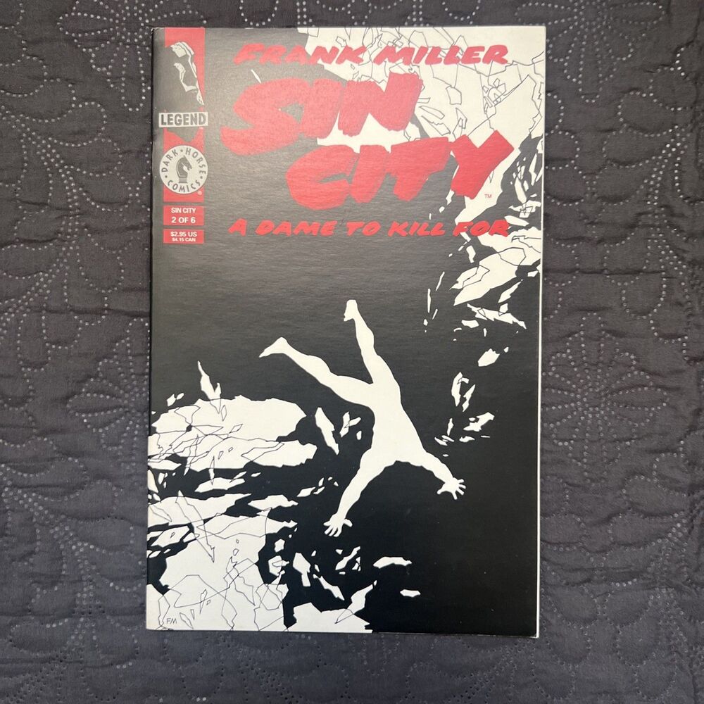 Sin City A Dame To Kill For (1993) Dark Horse Comic Set #1-3, 5 & 6 Frank Miller - Picture 5 of 12